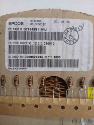 Picture of B78148S1104J 100uH INDUCTOR