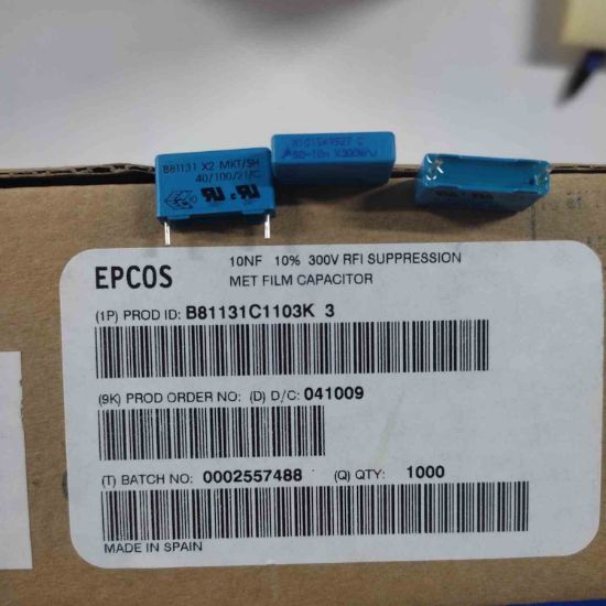 Picture of B81131C1103K3  0.01UF 300Vacx2 CAPACITOR