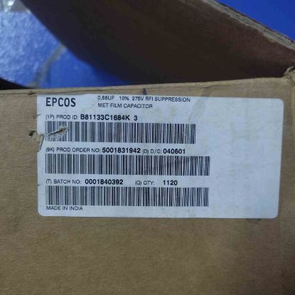 Picture of B81133C1684K3  0.68UF 275VACx2 27,5mm CAPACITOR