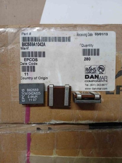 Picture of B82559A1042A25  FIXED IND 440NH 0.2 MOHM SMD