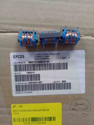 Picture of B82731H2801A30 2X22mH 800mA