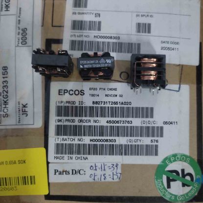 Picture of B82731T2651A020 27mH 0.65A ŞOK BOBİN