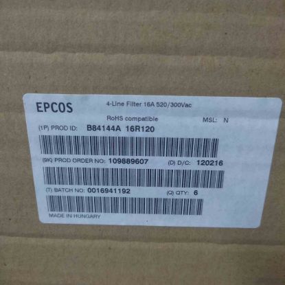 Picture of B84144A16R120 16A 520 VAC, 300 VDC Power Line Filters