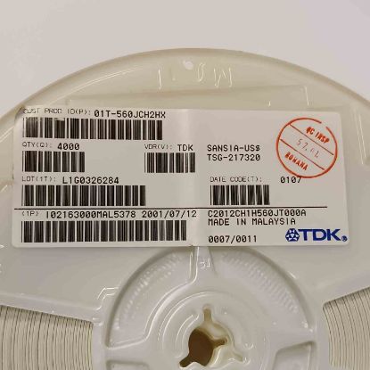 Picture of C2012CH1H560JTT000A 56UH 805 INDUCTOR