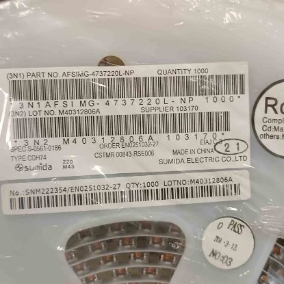 Picture of CDH74NP-220LC 22UH 1.7A INDUCTOR