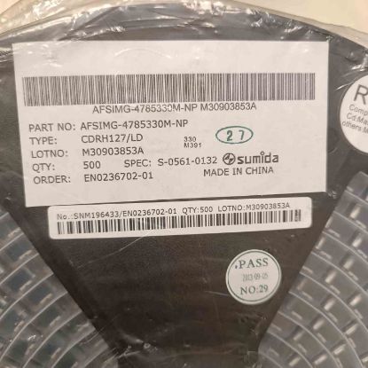 Picture of CDRH127/LDNP-330MC 33UH 3.9A 12.3x12.3x8 INDUCTOR