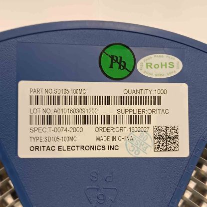 Picture of SD/105-100MC 10UH 2.6A 10x5.5mm INDUCTOR