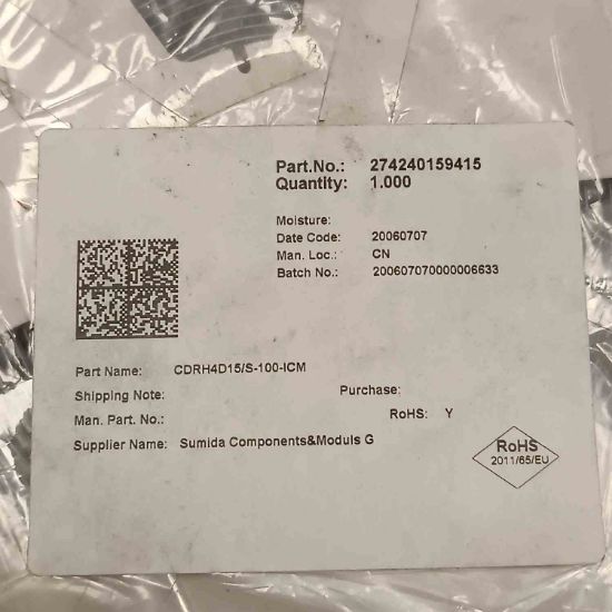 Picture of CDRH4D15/S-100-1MC 10UH 1,1A 4,4x4,4x1,7 INDUCTOR