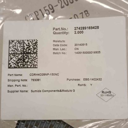 Picture of CDRH4D28NP-150NC  INDUCTOR