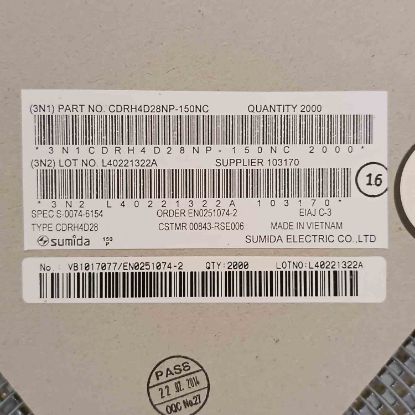 Picture of CDRH4D28NP-150NC  INDUCTOR