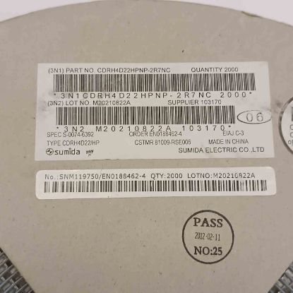 Picture of CDRH4D22/HPNP-2R7NC 2,7uH 2,2A 5x5x2.4 INDUCTOR