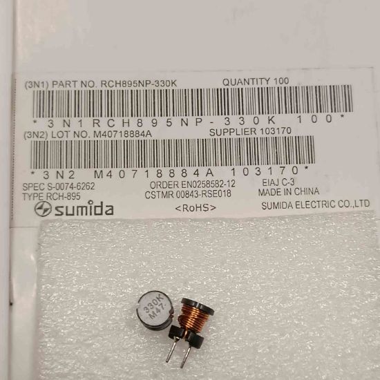 Picture of RCH895NP-330K 33UH 1,1A 8.3x8.3x9.5 INDUCTOR