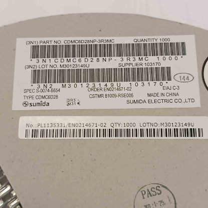 Picture of CDMC6D28NP-3R3MC 3,3uH 6,3A 7.25x6.7x3.0 INDUCTOR