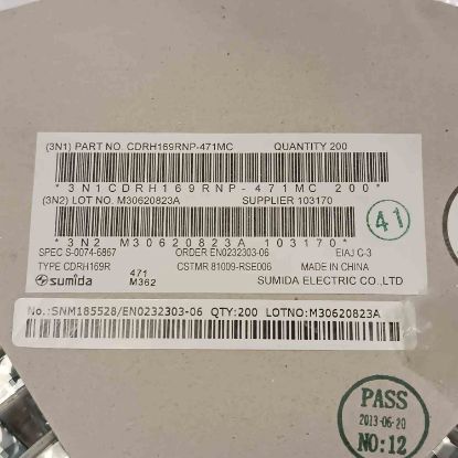 Picture of CDRH169RNP-471MC 470uH 1,1A 16,5x16,5x10 INDUCTOR