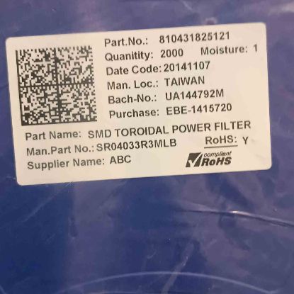 Picture of SR04033R3MLB 3,3uH 2,15A 4,5x4x3,2 INDUCTOR