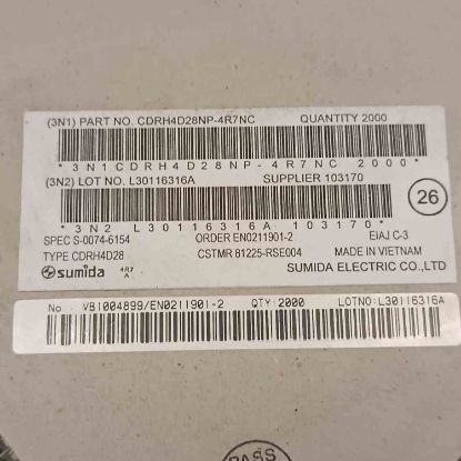 Picture of CDRH4D28NP-4R7NC 4.7UH 1.32A 4,7x4,7x3 INDUCTOR