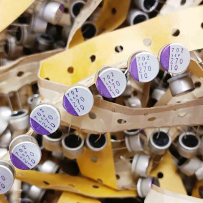 Picture of 270MF 10V 270UF 10V 7x10mm  CAPACITOR