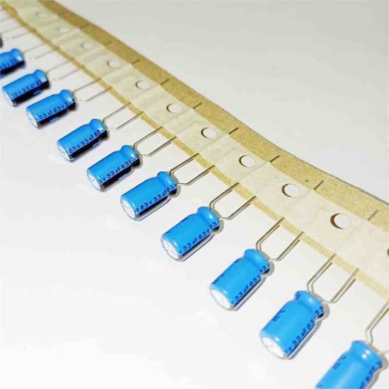 Picture of 33uF 63V 5x11mm  85 CAPACITOR