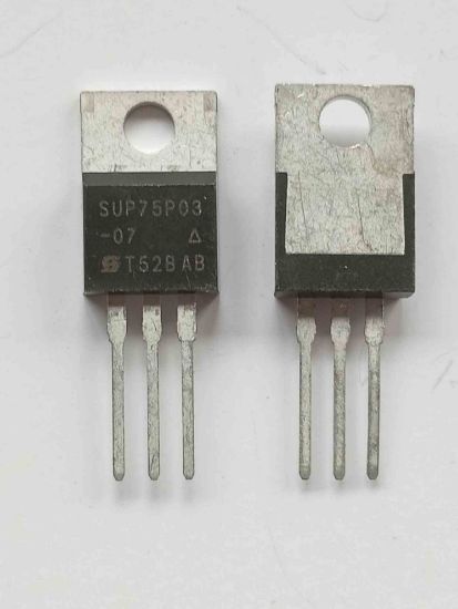Picture of SUP75P03-07 75A 30V TO220 TRANSISTOR