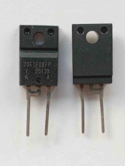 Picture of 20ETF06FP 20A 600V TO220 DIODE