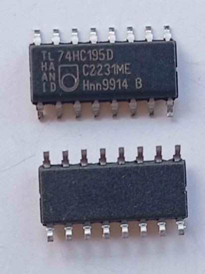 Picture of 74HC195D smd IC