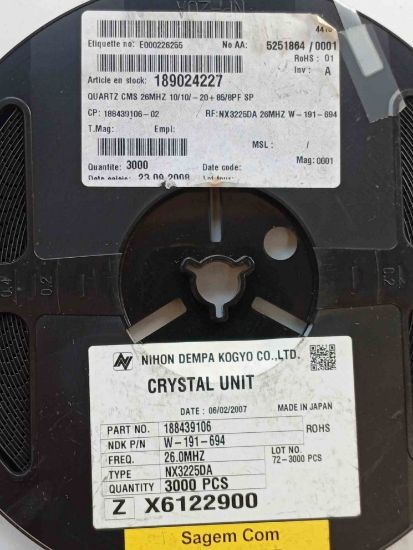 Picture of NX3225DA 
