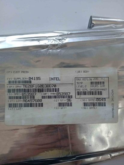 Picture of TE28F160B3BD70 IC