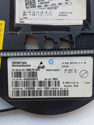 Picture of LPT675 YEŞİL SMD 560nm 2 PIN OPTO