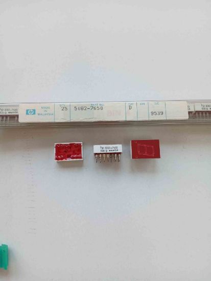 Picture of 5082-7650 RED 7 SEGMENT ANOT DISPLAY