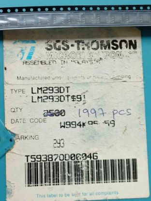 Picture of LM293DT IC