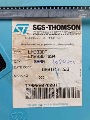 Picture of LM293DT IC