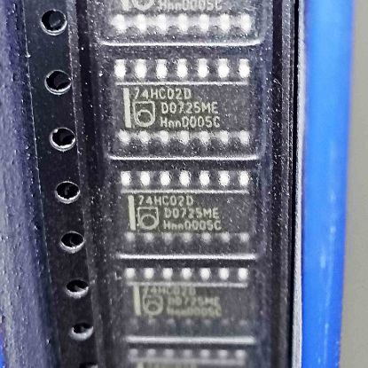 Picture of 74HC02D smd IC
