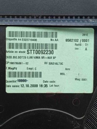 Picture of BAS16LT3G DIODE