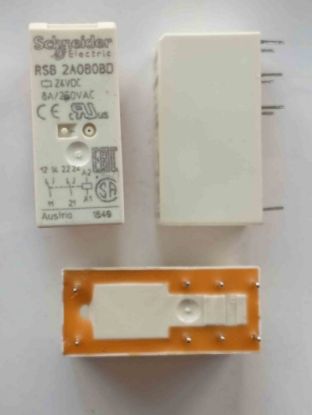 Picture of RSB2A080BD 24V 8A 2C 8PIN RELAY