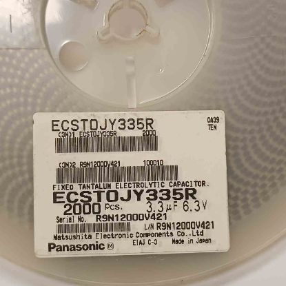 Picture of ECSTOJY335R 3.3UF 6.3V CAPACITOR
