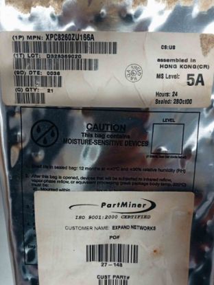 Picture of XPC8260ZU166A IC