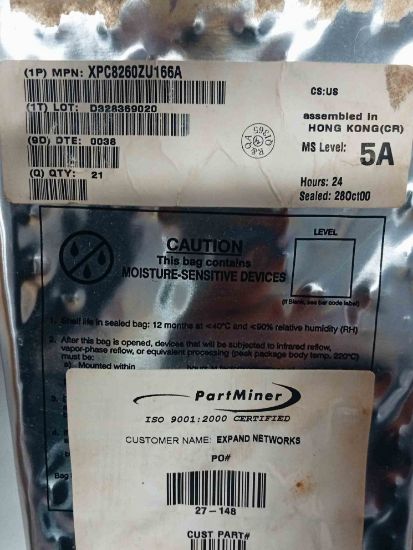 Picture of XPC8260ZU166A IC