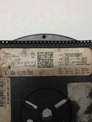 Picture of TPS76316DBVT IC