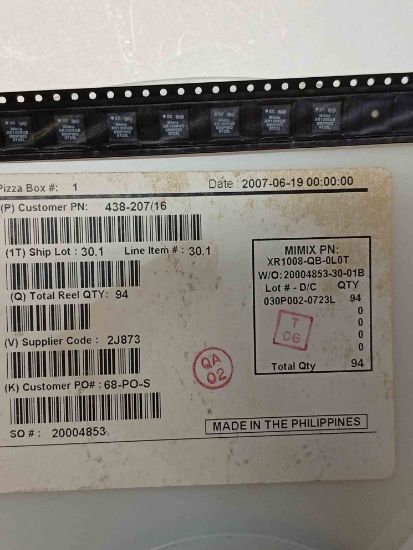 Picture of XR1008-QB-0LOT
