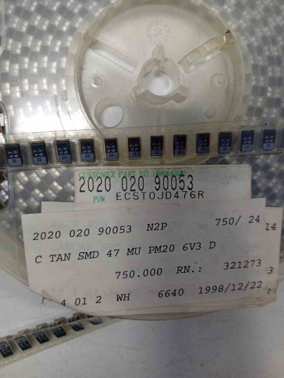 Picture of ECST0JD476R 47uF 6.3V D CAPACITOR