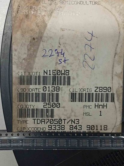 Picture of TDA7050T/N3  IC