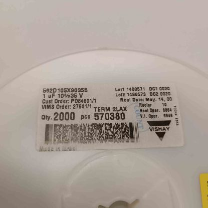 Picture of 592D105X9035B 1UF 35V  CAPACITOR