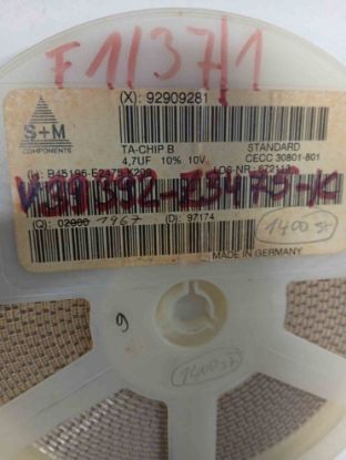 Picture of B45196E2475K209 4.7UF 10V  CAPACITOR