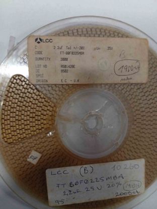 Picture of BOFO225MBA 2.2UF TANTAL CAPACITOR