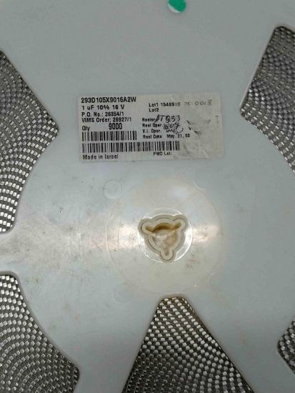 Picture of 293D105X9016A2W 1UF 16V  CAPACITOR