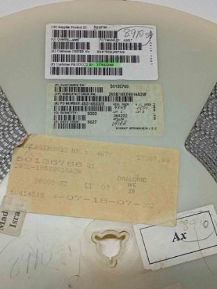 Picture of 293D105X9016A2W 1UF 16V  CAPACITOR