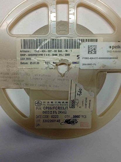 Picture of CP06/FFCR03JT 2K4 603 RESISTOR