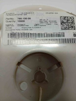 Picture of CR-02FA6-20K 20K 402 RESISTOR