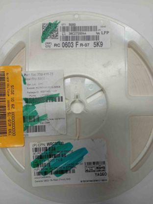 Picture of RC0603FR-075K9 5K9 603 RESISTOR