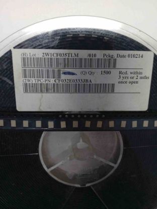 Picture of 2W1CF035TLM 0.033uF 100V 10% 1812